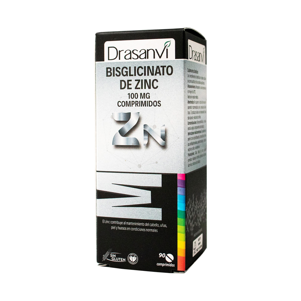 Drasanvi Bisglicinato de Zinc 100 mg x 90 Comprimidos